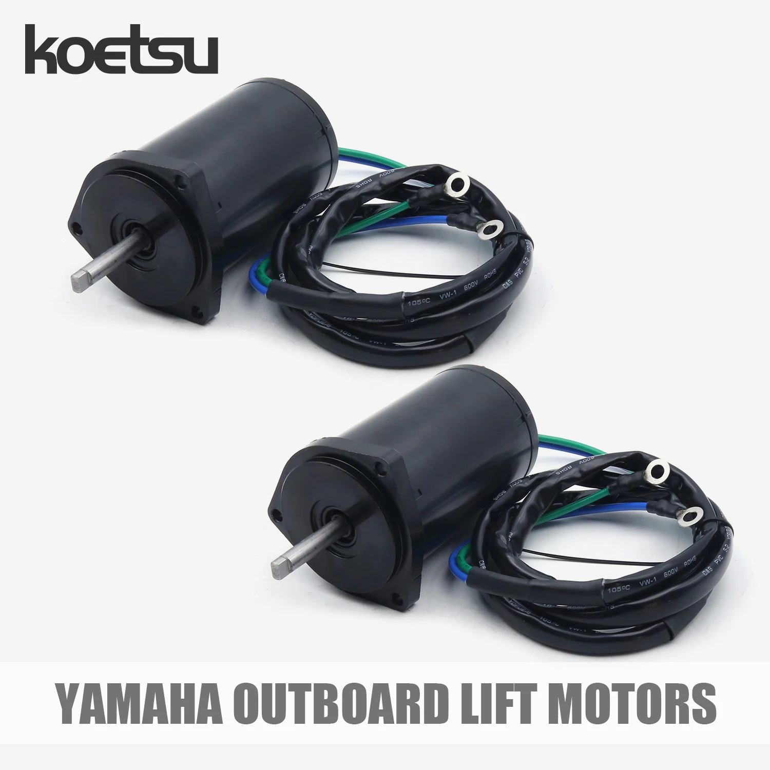 KOETSU Lift Motor -Suitable For YAMAHA Outboard Propulsion Engines (4-60 HP, 2-Stroke 4-Stroke)