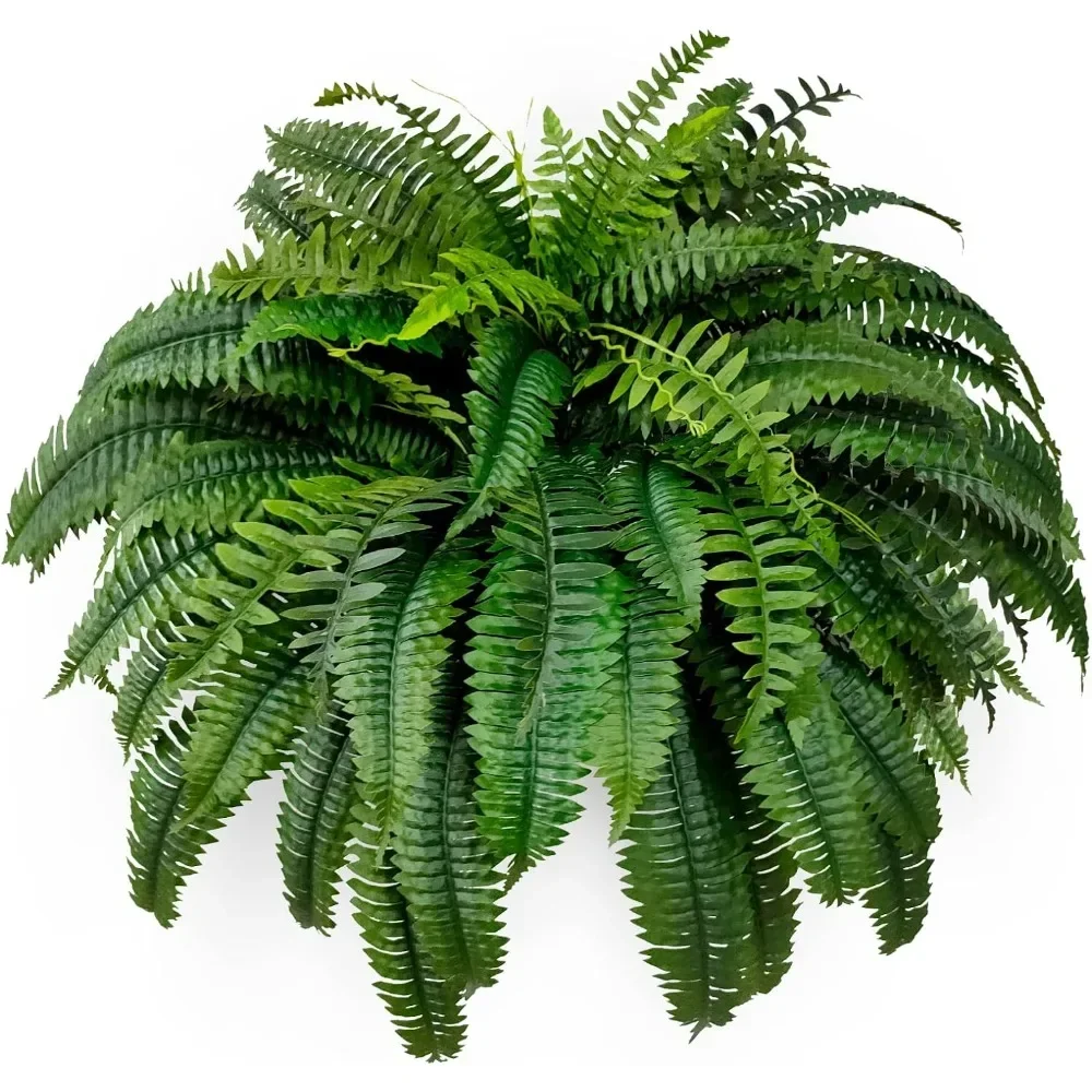 

v Boston Fern Bush, 48Inch Artificial Plants, Suitable for Decorating Office