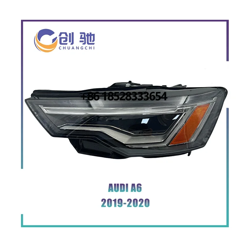 

2019-2020AUDI Car Headlights A6 C8 4K0 High Quality LED Headlights USA Car Xenon Headlights 12V Warm White Light Car Headlamp