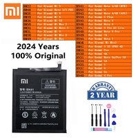 XiaoMi Phone Battery Redmi Mi Max Note 2 3 3S 4 4A 4X 5 5A 5S 5X 6 6 7 7A 8 9 Go Pro Plus A2 Lite BN41 BN31 BM47 BN34 Batteries