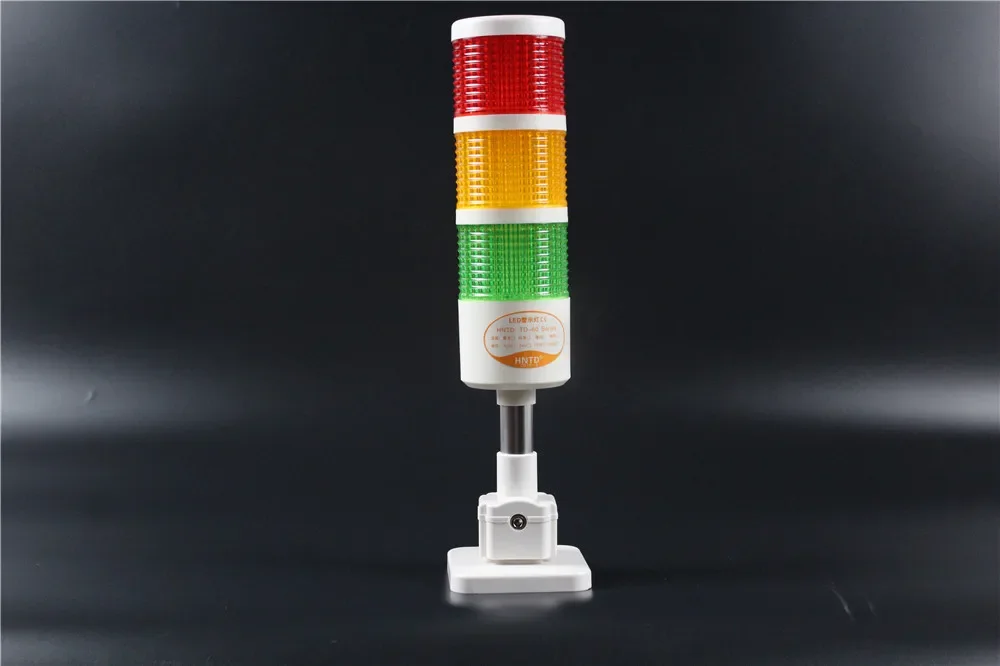 New Foldable Multifunctional Base Led Warning Lamp Signal Tower Multilayers Caution Light For CNC Machines Fault Safety Light