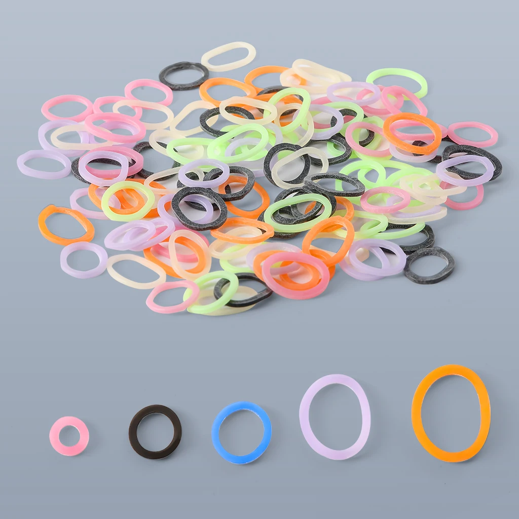 1000 Stück AZDENT Zahnmedizinische Kieferorthopädische Gummibänder 3,5/4,5/6,5 OZ Großpackung Latexfreie Zahnspangen-Zahnmedizinische Werkzeuge – Detail 5