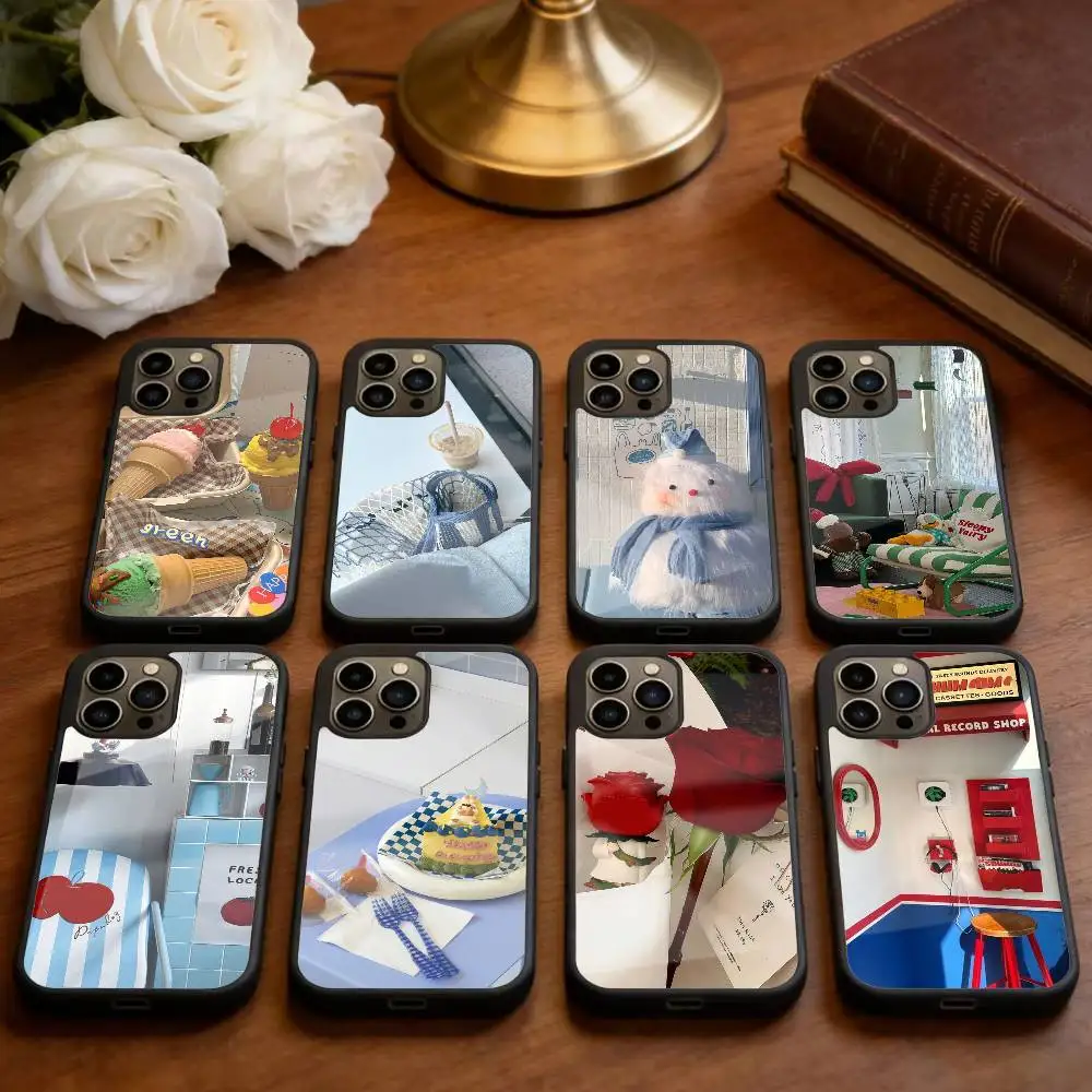 

New Year Merry Christmas Phone Case For iPhone 14,16,15,13,17,12,Plus,Pro,Max Magnetic For Magsafe Frosted Cover