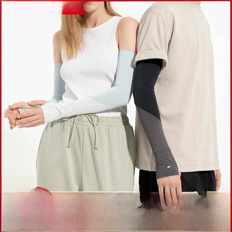 

Легкие охлаждающие нарукавники Banana Le Long Ice Silk для защиты от солнца и УФ-излучения, велосипедные нарукавники