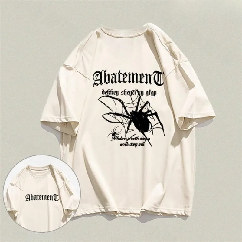 تصميم الشارع الجديد لخريف مارفل هو تي شيرت رجالي فضفاض بأكمام قصيرة مصنوع من القطن الخالص بنسبة 100% #3