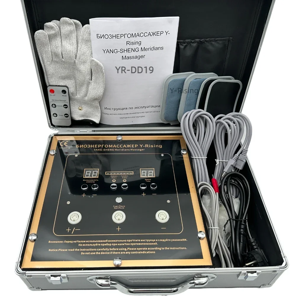 

Russian version bioenergy massager DDS Pulse Bioelectric Massager Electrolyte Regulation Dredge Meridian Physiotherapy Detoxific