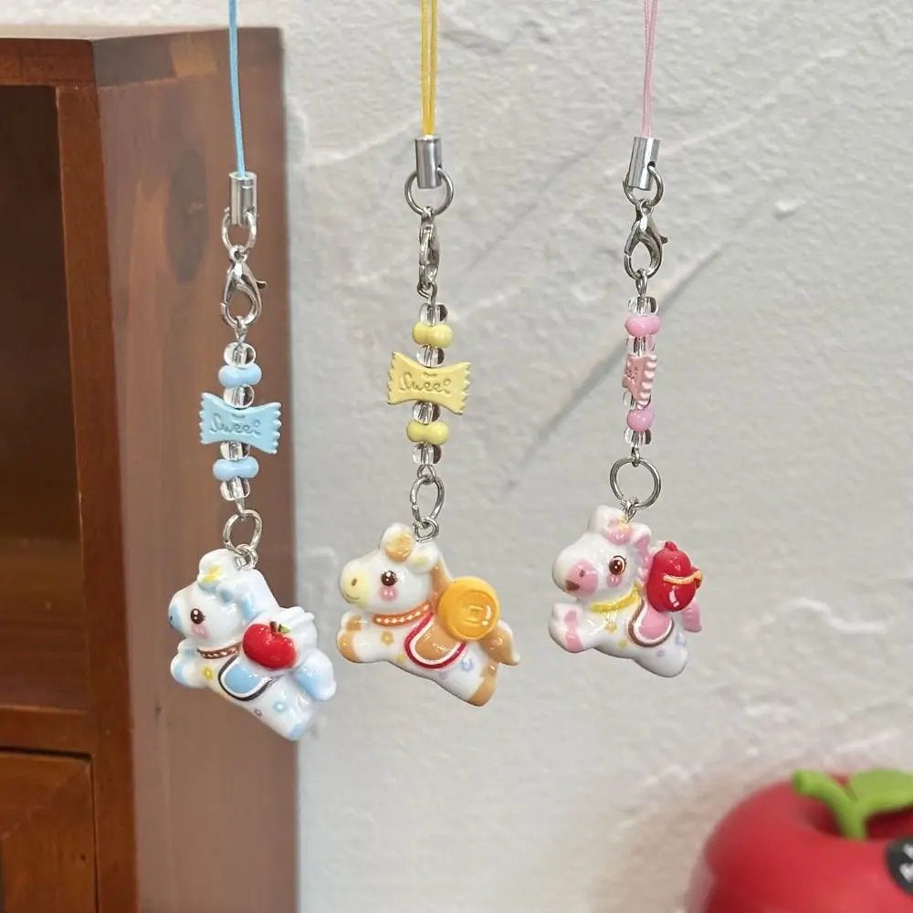

Cute Hanging Horse Pendant Pendant Horse Mascot New Year Decoration Lucky Mascot Bag Pendant New Year Accessories