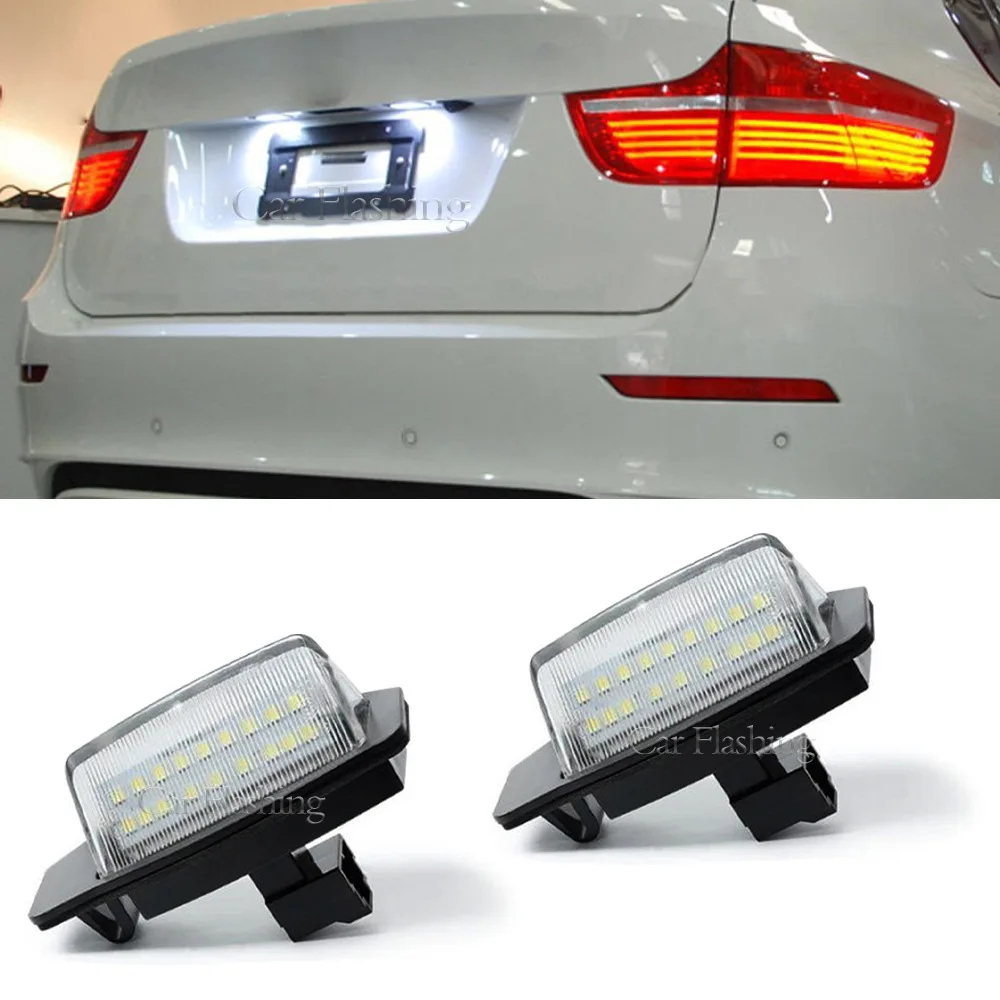 For Mitsubishi 07-21 Outlander EX Outlander license plate light LED rear license plate light assembly