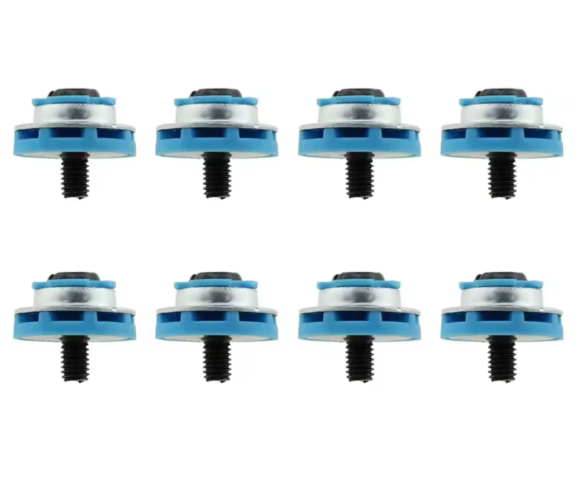 8Pcs Hard Drive Mounting Screws Isolation Grommet Mute Mounting Screws for HP 2.5 Inch HDD