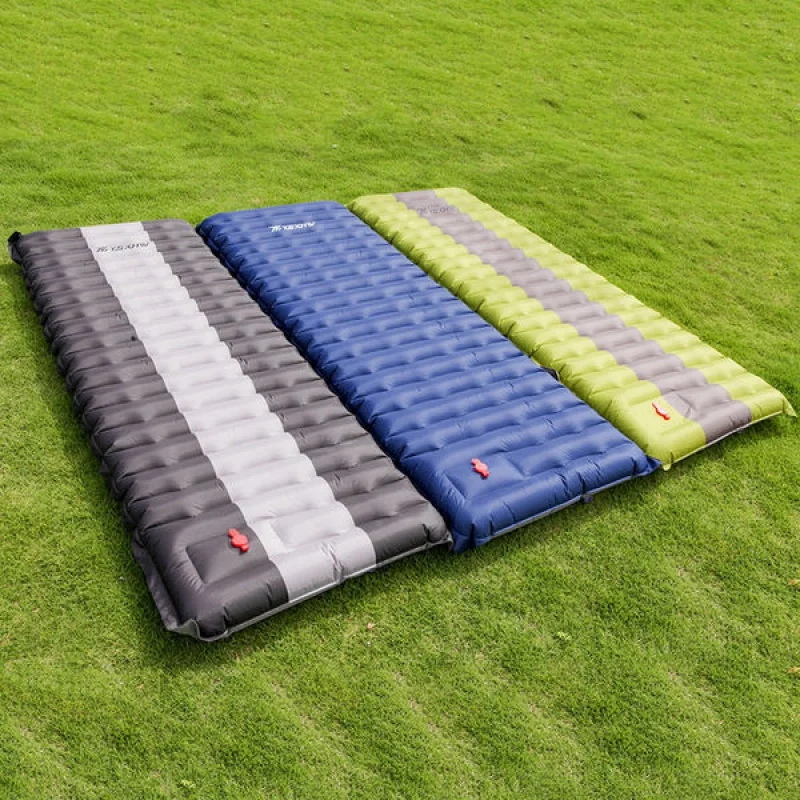 

Export Order Internet 3299 Beautiful Pedal Inflatable Thickened Waterproof Outdoor Camping Moisture Proof Floatation Bed