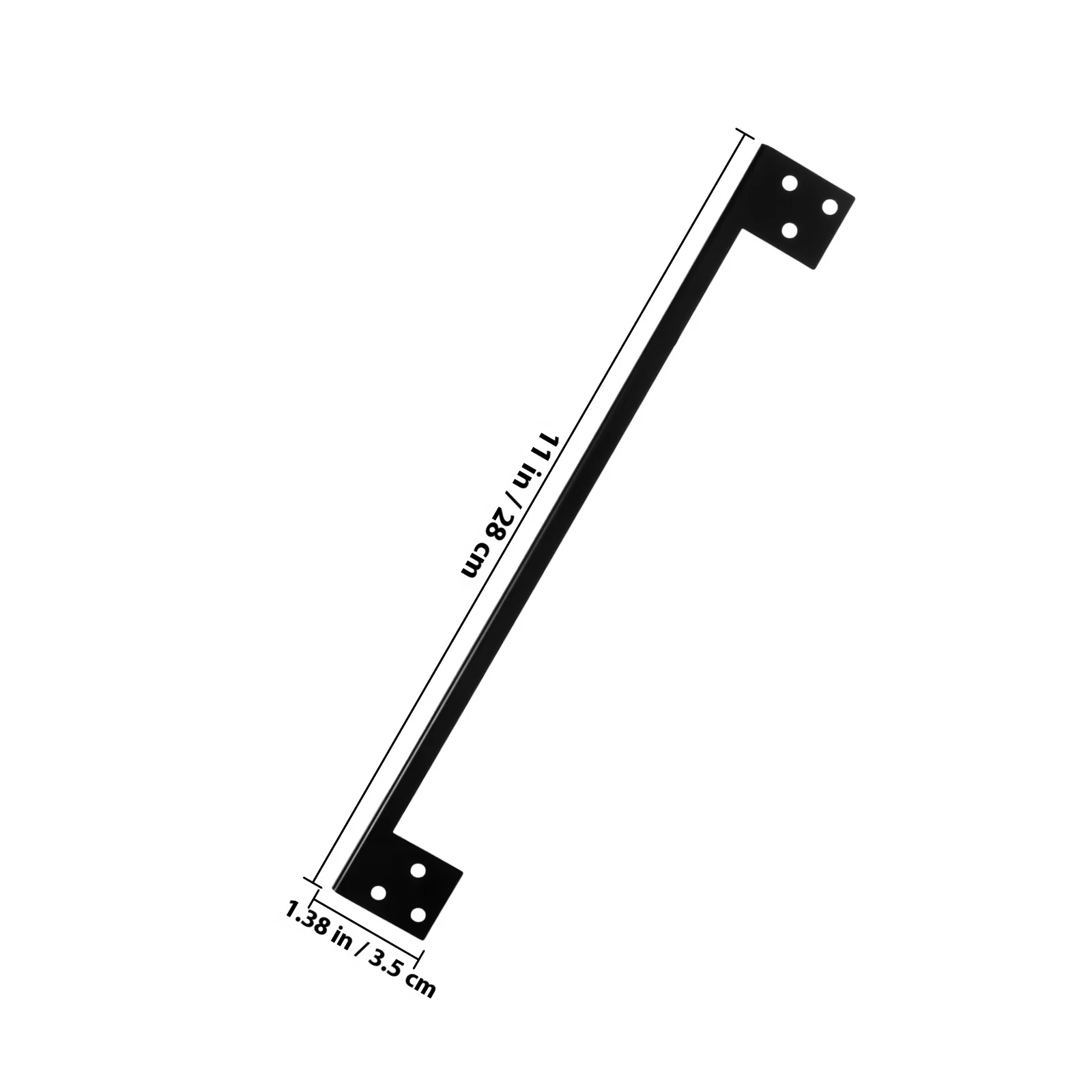 Robust Door Latch Guard for Outswing Doors Metal Reinforcement Plate Prevents Forced Entry Door Latch Guard Plate