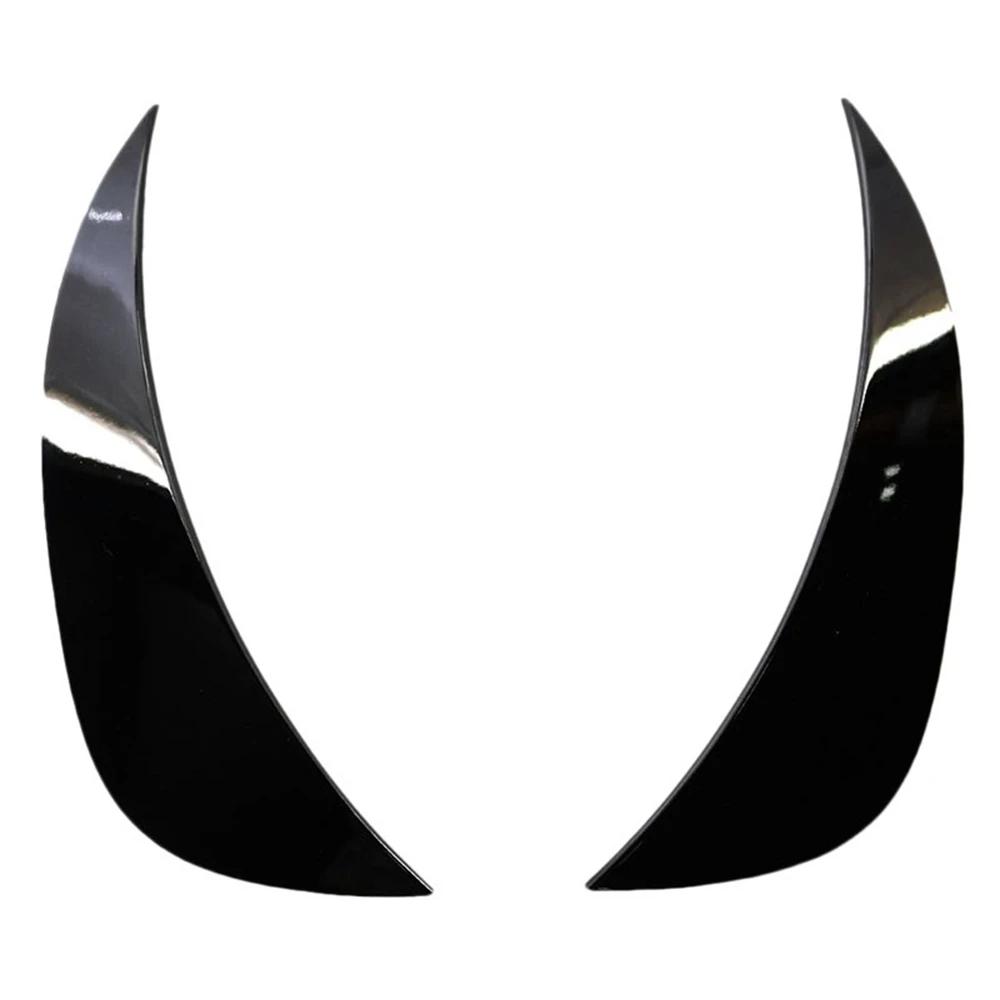 Front Bumper Side Air Vent Splitter Spoiler Canard for Mercedes Benz C Class W205 C63 C180 C200 C260 C300 AMG