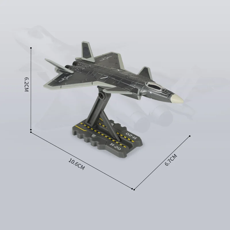 1/150 Scale Toy Plane Aircraft Fighter Model J31 J20 FC-31 Diecast Metal Airplane Miniature Unique Collection Gift For Children