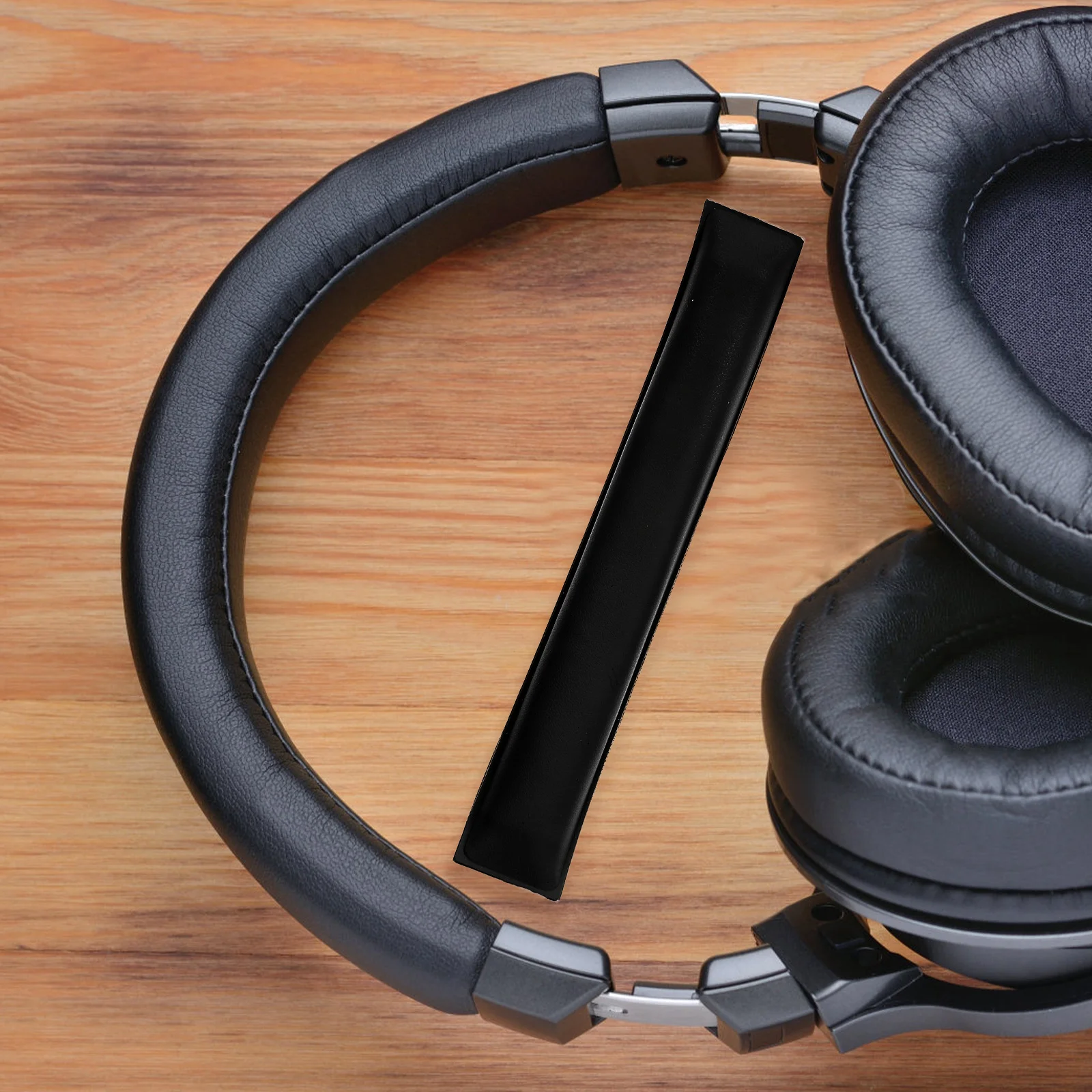 

Stylish Simple Color Headphone Headband Cover Sleeve Protective Cushion Replacement Pad Comfortable Pu Durable