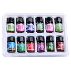 Essential Oil Set 12-bottle 0.13oz Defuse Essential Oils Water-soluble Natural Essential Oils For Diffuser Humidifier