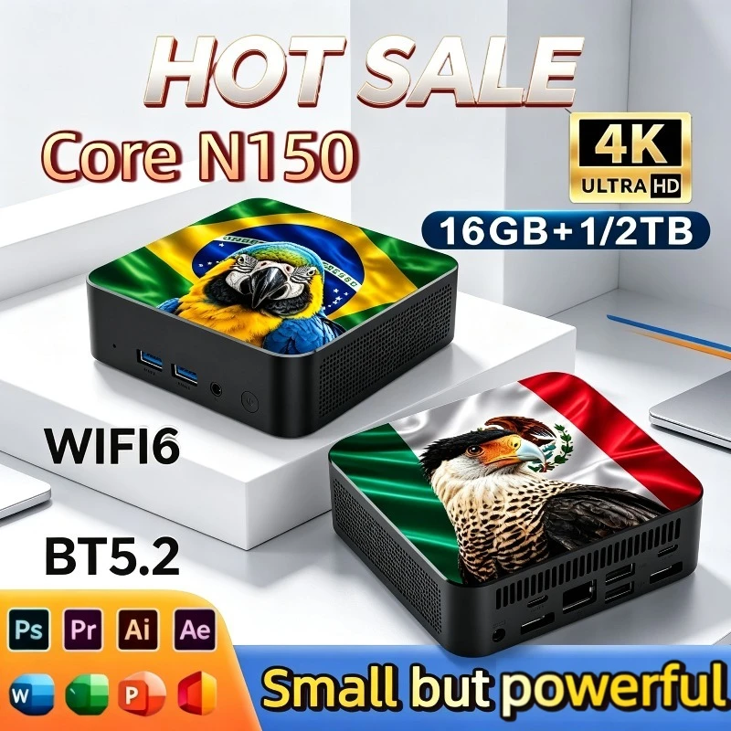 Pc Gaming Desktop - New High-Performance Mini PC Core N150