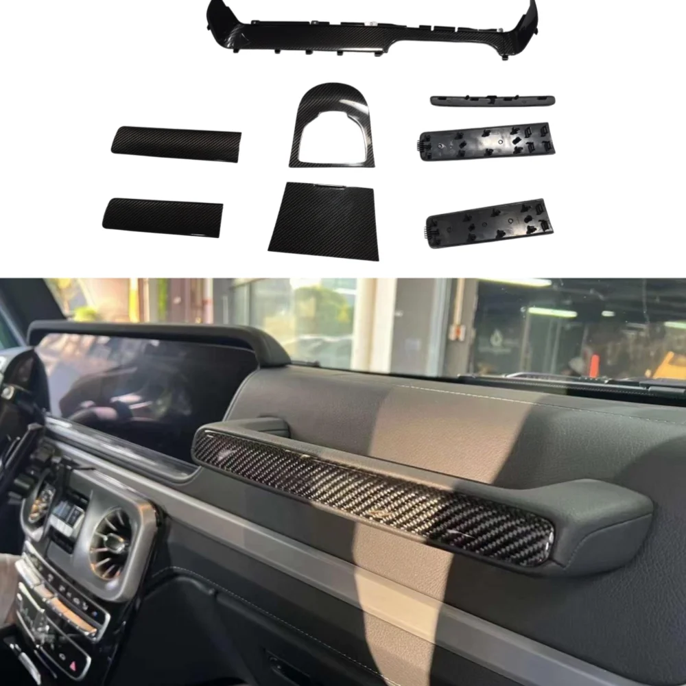 High Quality Dry Carbon Fiber Interior Panel Body Decoration Suitable for Mercedes-Benz W464 G350 G550 G500 G63