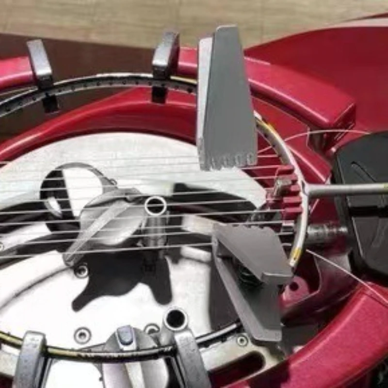 5 شوكات آلة كرة الريشة سلسلة المشبك خفيفة الوزن الريشة التوتير المشبك كرة صغيرة أداة إصلاح سبائك الألومنيوم أجزاء رياضية