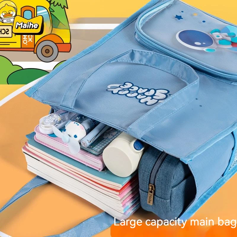 Handheld Multi-layer Multifunctional Large Capacity Student And Child Tutoring Stationery Storage Handbag