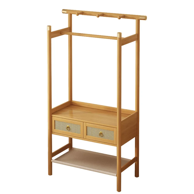 

Coat rack Floor-to-ceiling household multi-functional hanger Living room storage is simple