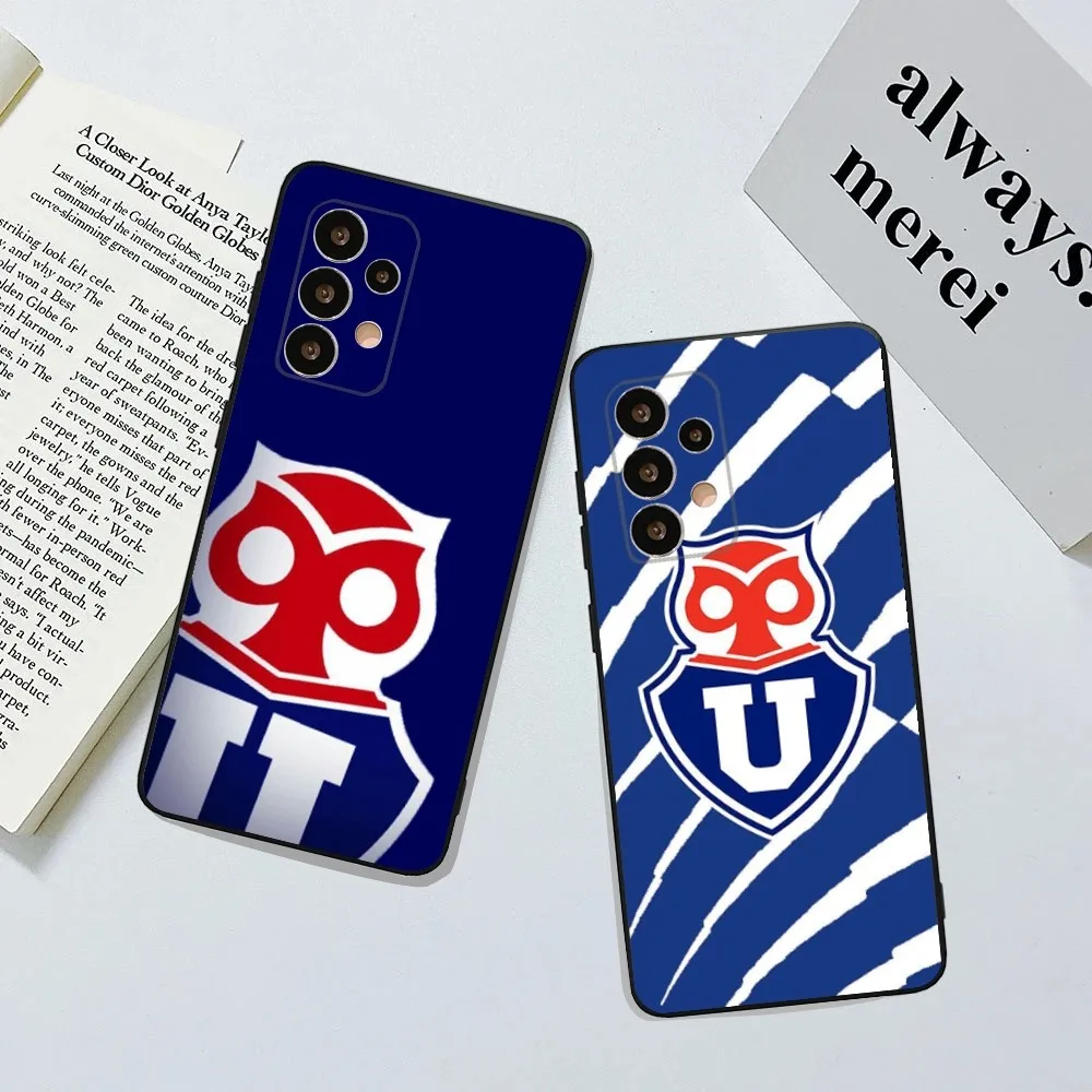 C- Chile University Logo Phone Case For Samsung Galaxy A20,A21s,A22,A31,A32,A52,A53,A72,73,A80,A91Soft Black Cover