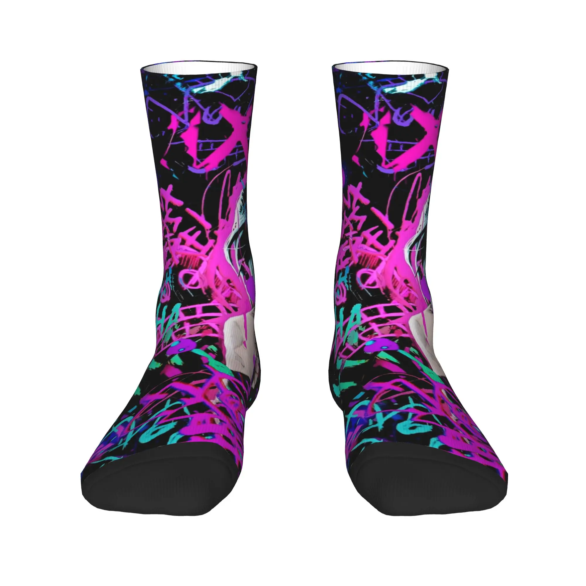 Jinx Monkey  Arcane (1) Socks  Printed Stockings Anti Slip Unisex Men Socks Quality Spring Novelty Running Socks