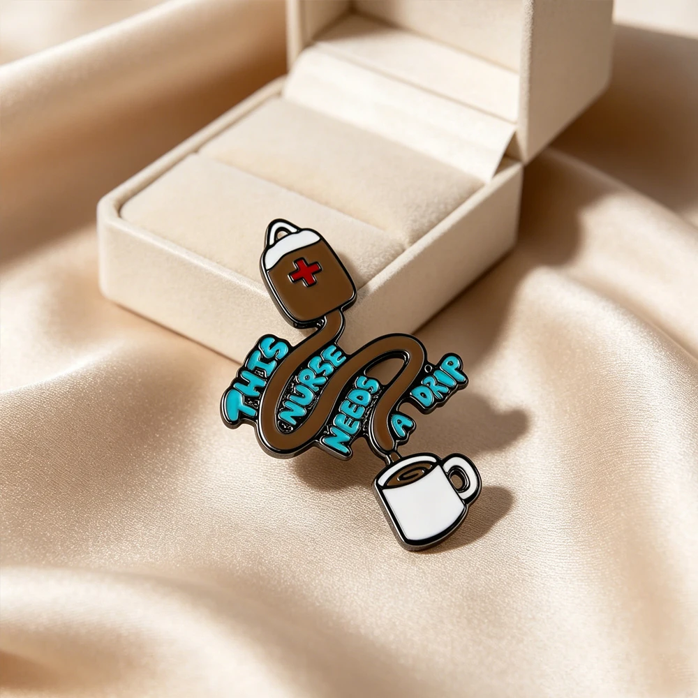 Medical Nurse Life Enamel Pin - Medical Lab Coat review and price