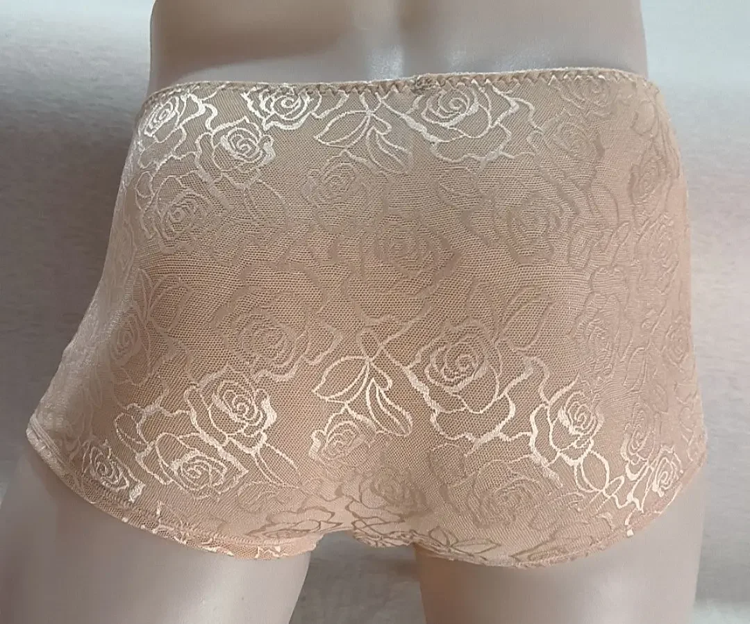 남성용 플라워 엘라스틱 웨이스트 브리프