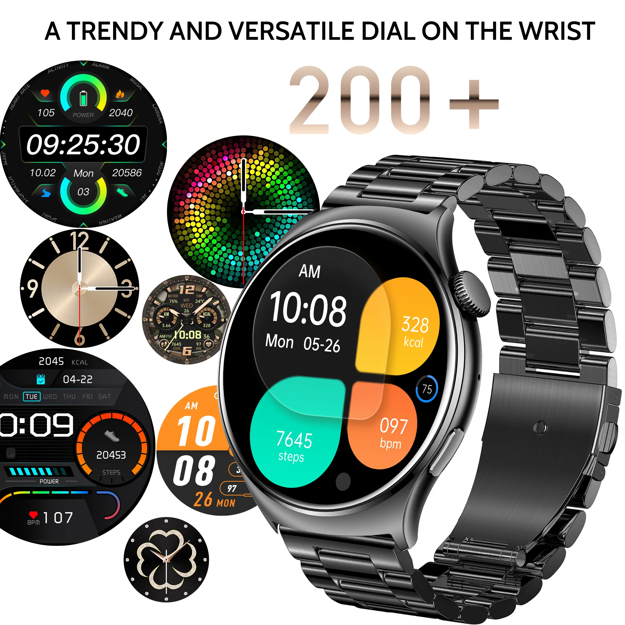 2024 Smart Watch Ladies Full Touch Screen sport Fitness orologi impermeabile Bluetooth Call Men Smartwatch Women per Android IOS