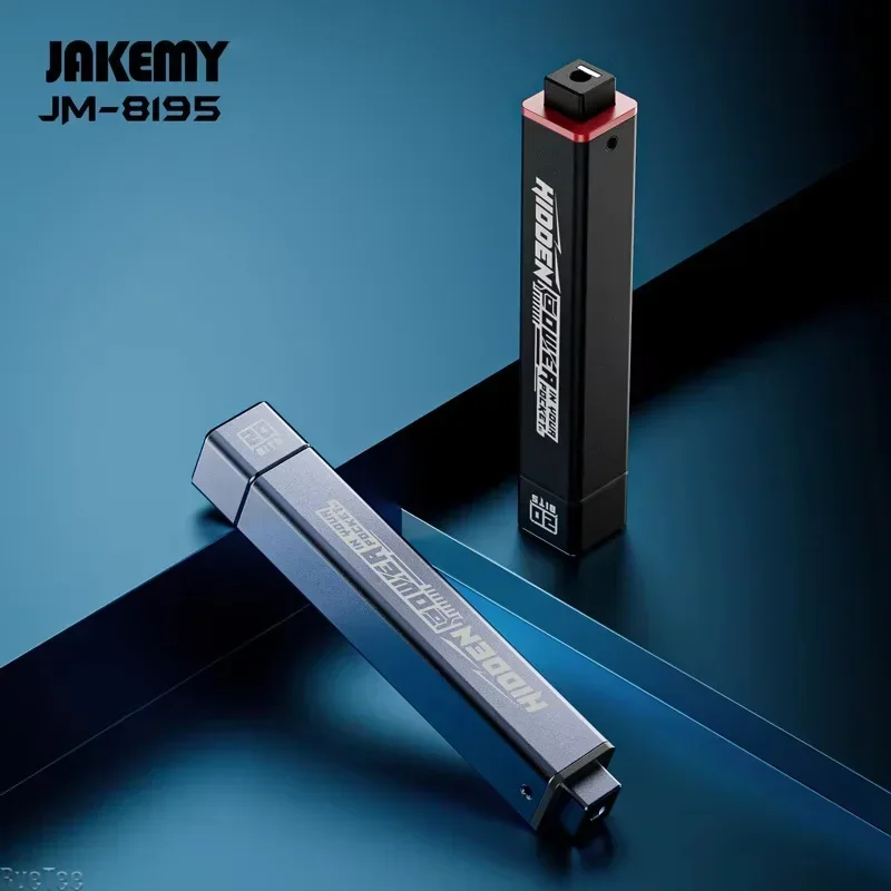 JAKEMY High-Precision 21-in-1 Screwdriver - Durable Aluminum Body With Strong Magnet | Phone/Camera Toolkit