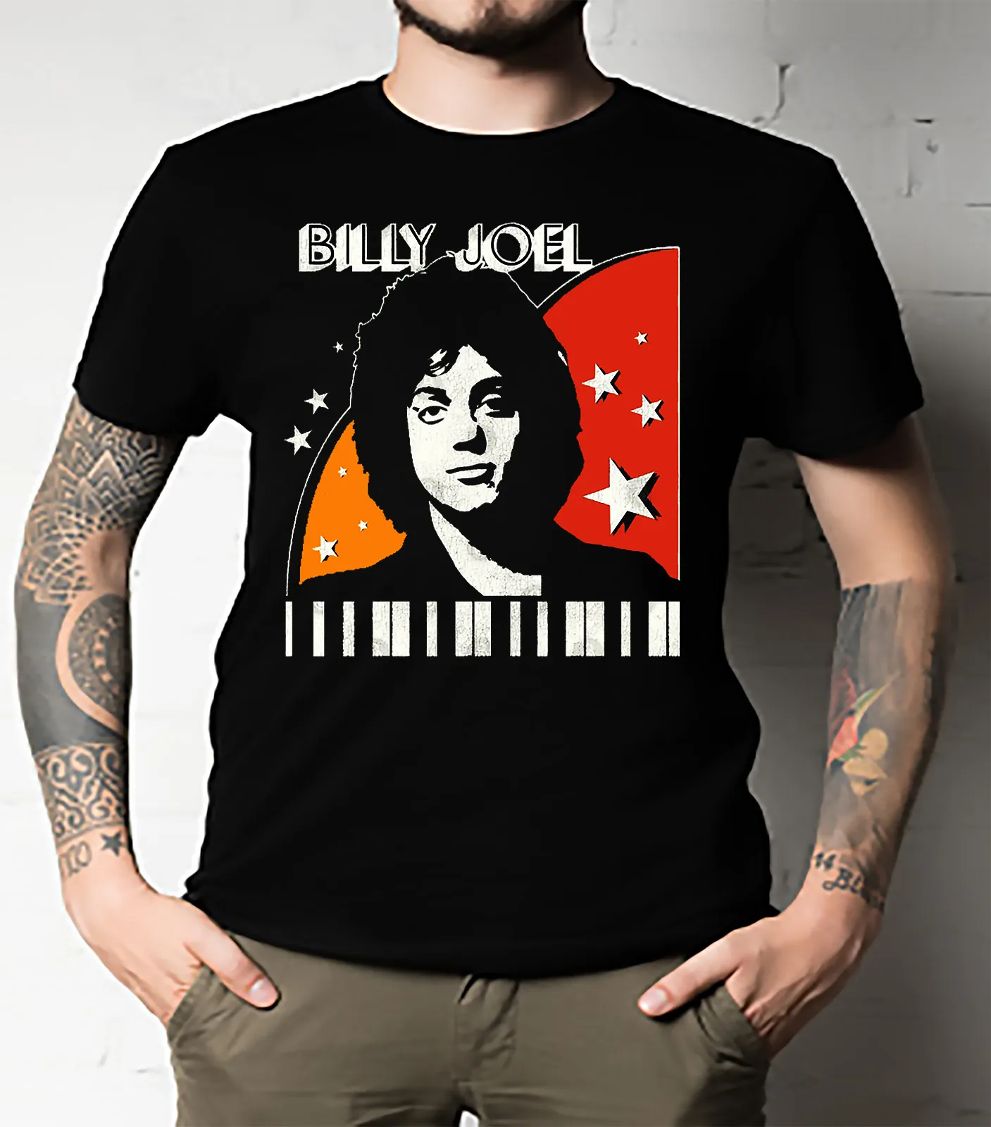 

Vintage BillႸ JoeꙆ In Concert Cotton Black Full Size Unisex Classic T-Shirt