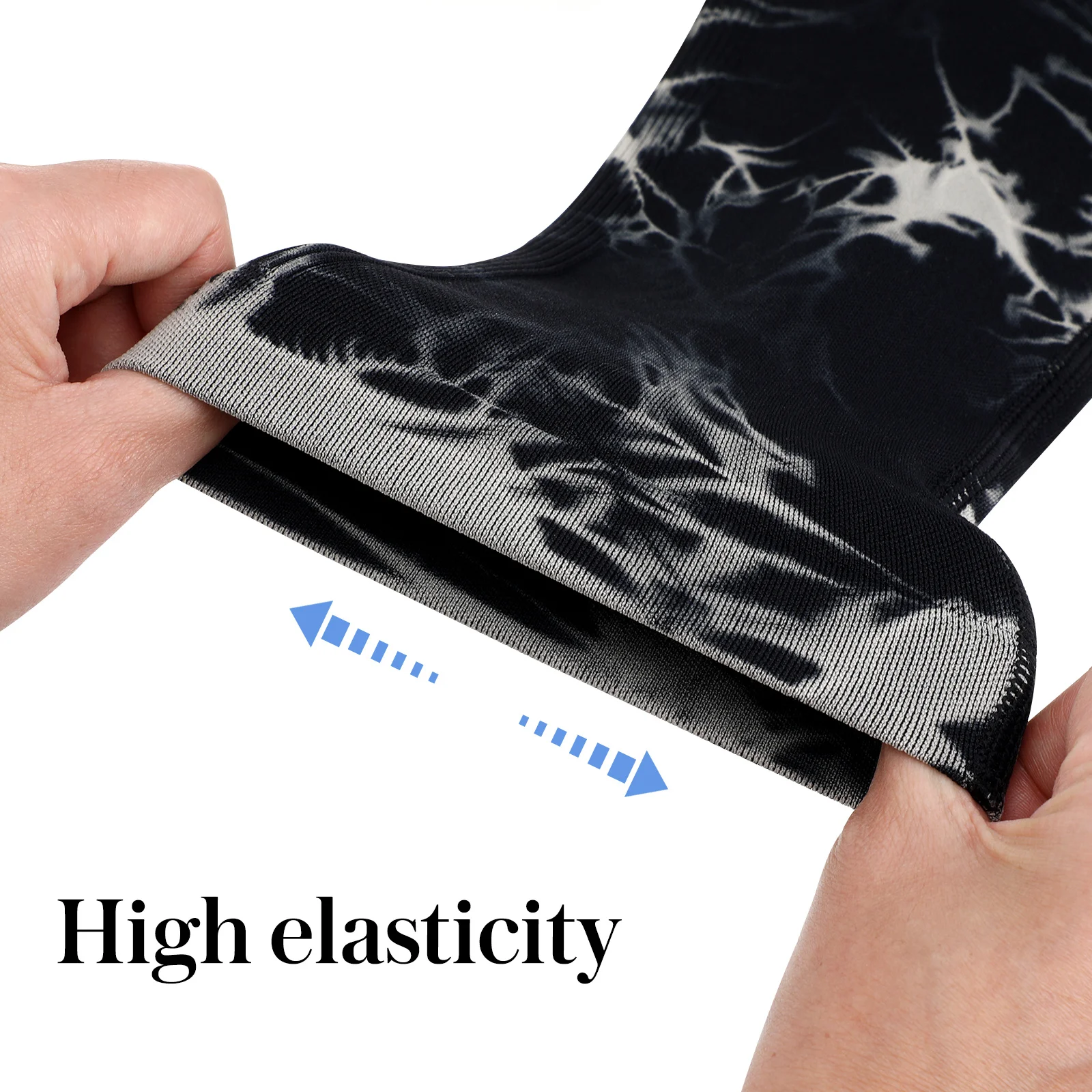 

High Waist Yoga Pants S Size Tie Dye Peach Butt Seamless Sports Tights for Women Gym Leggings Fitness Ladies Sweatpants