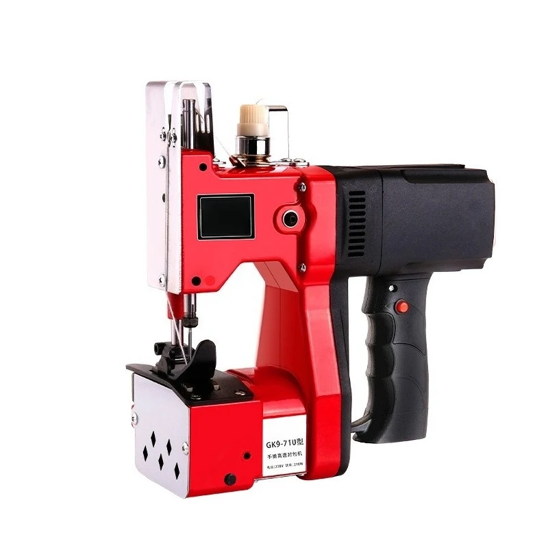 Portable Small Sewing   Woven Bag Sealing Baler Snakeskin Bag Sealing Machine Handheld High Speed Sealing Machine