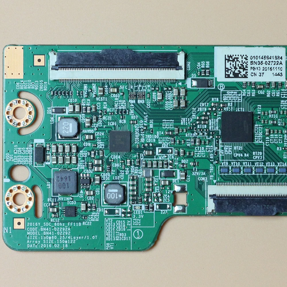 BN41-02292A BN41-02292 Original T Con Board BN4102292A BN4102292 for TV Logic Board 2016Y_SDC_60hz_FF11B