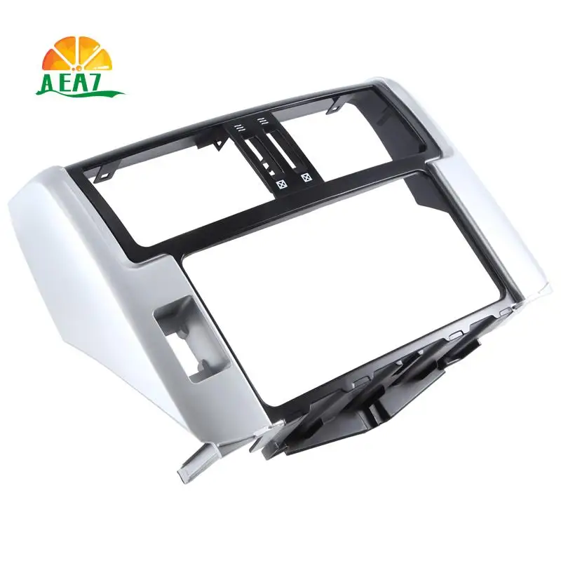 

AEA7-Car MID Facia For Toyota Prado 2009-2013 Fascia Panel Dash Kit Install Facia Console Cover Adapter Plate Trim Surround Part