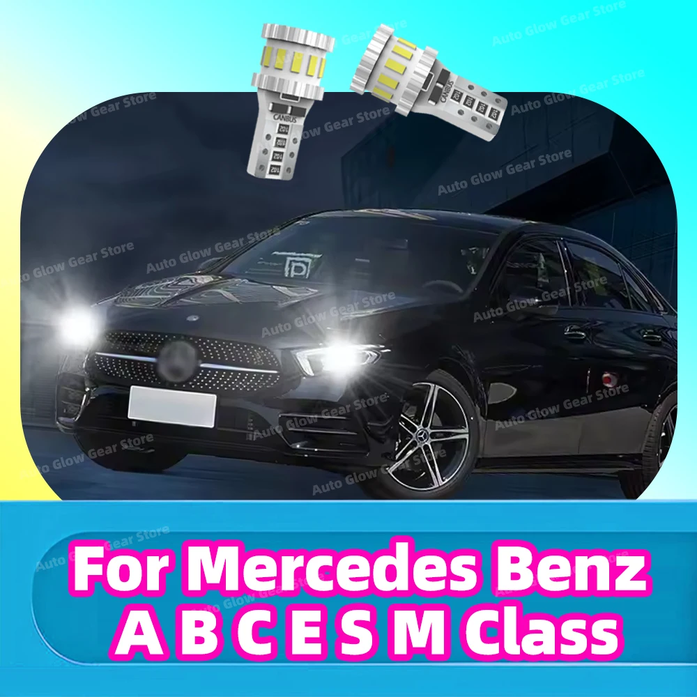 

2x T10 для Benz A B C E S M Class W168 W169 W176 W245 W246 W203 W204 W210 W211 W212 W220 W221 W163 W164 Светодиодные габаритные огни 12 В