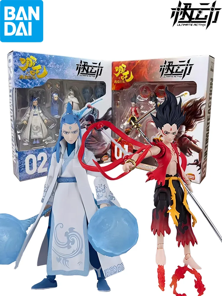 

Bandai Original Ji Dong Series Nezha (Nezha: Movie） Anime Assemble Character Assembly Figures Model Toys Collectible Model Boys