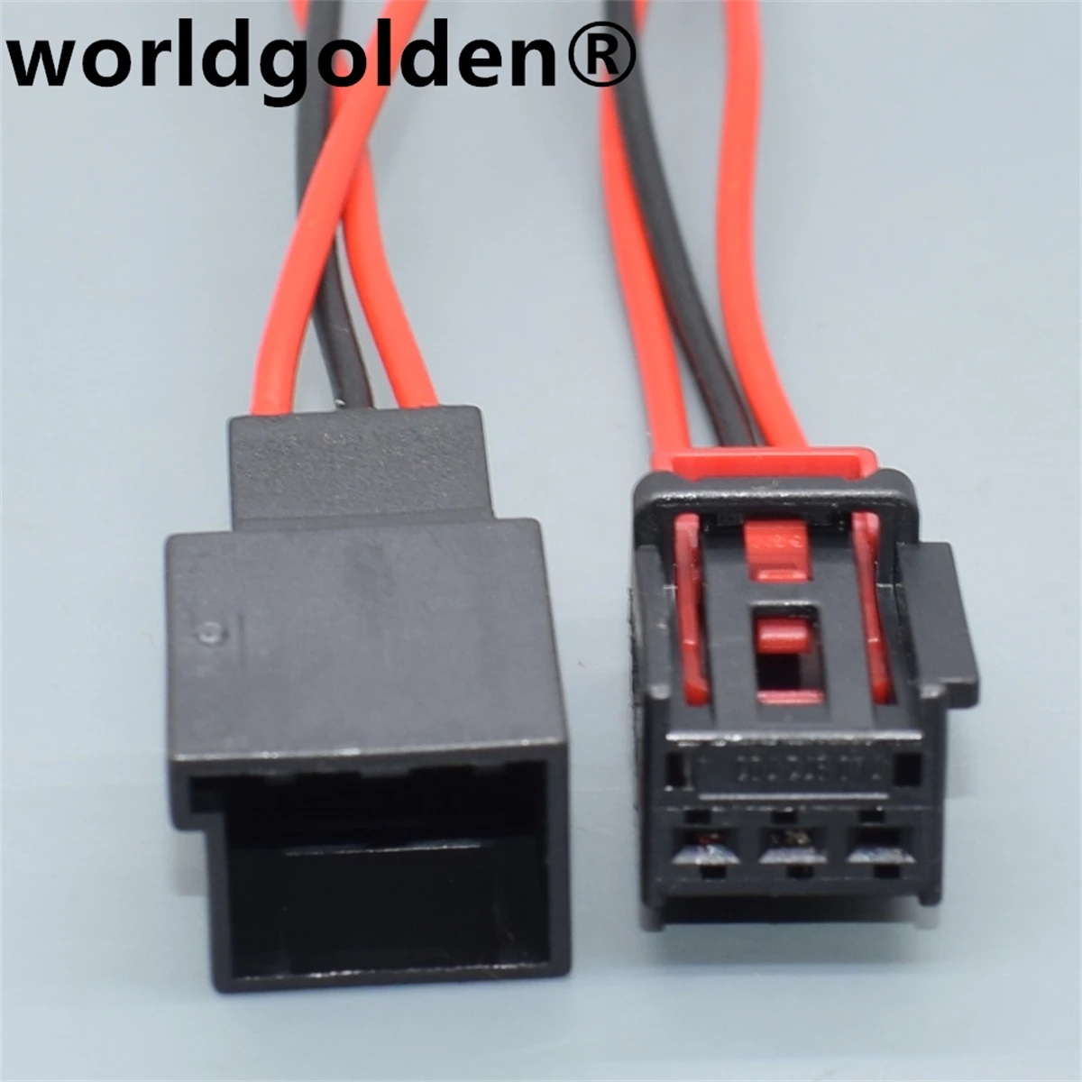 worldgolden 7N0 972 703 Female Car Taillight Chair Connector 7N0972703 Auto Plug Socket For AUDI Volkswagen Tiguan Tail lamp