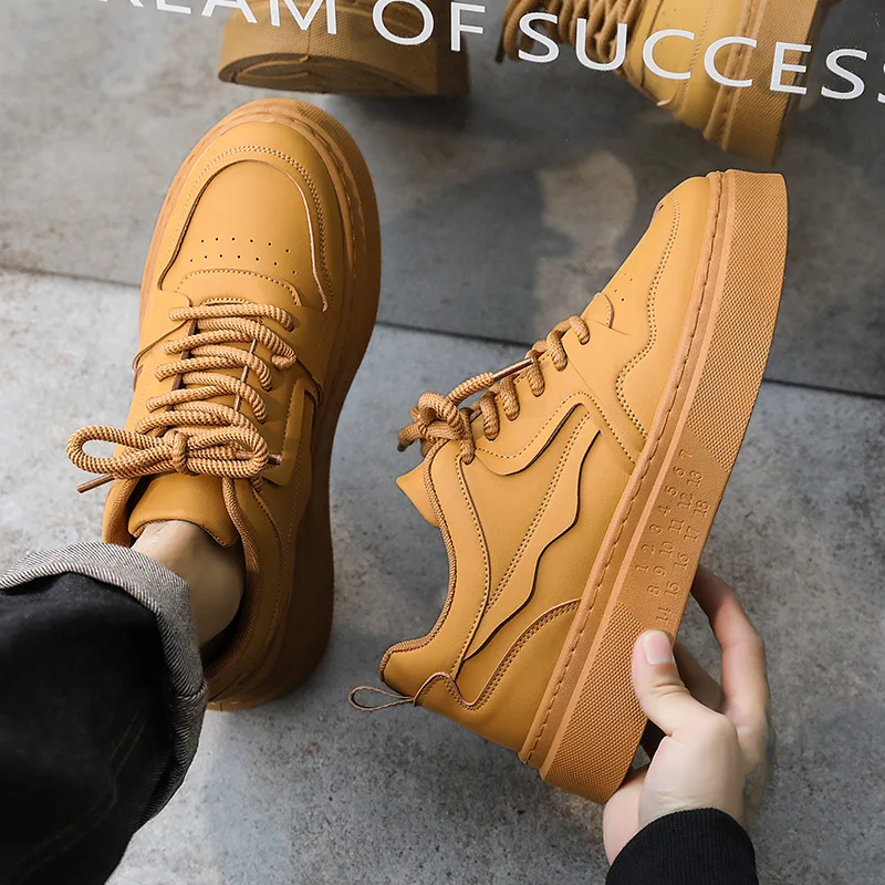 

Shoes for Men Retro Quality Selection Breathable Sports Leisure Board Shoes Mens Comfort Platform Trendy Shoes Zapatillas Hombre