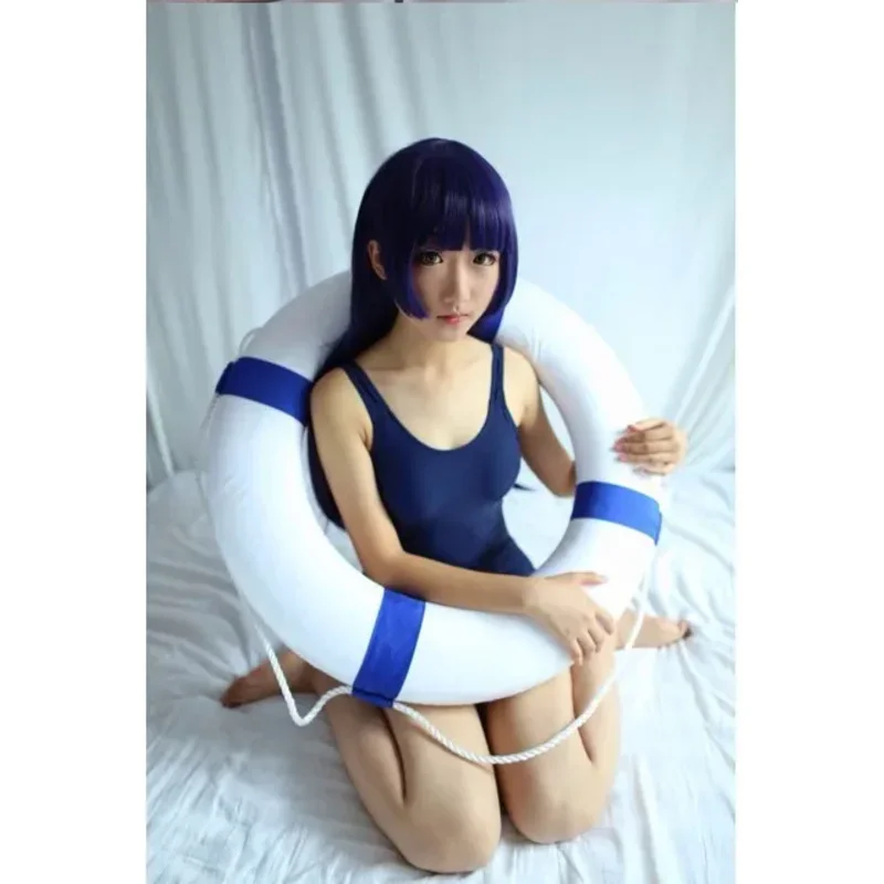 Cosplay Su ku Wasser Einteiliger Badeanzug Su ku Wasser Japanische Schulbadebekleidung Lolita Mädchen Student sexy blauer Rock Niedlicher Anime Cospl