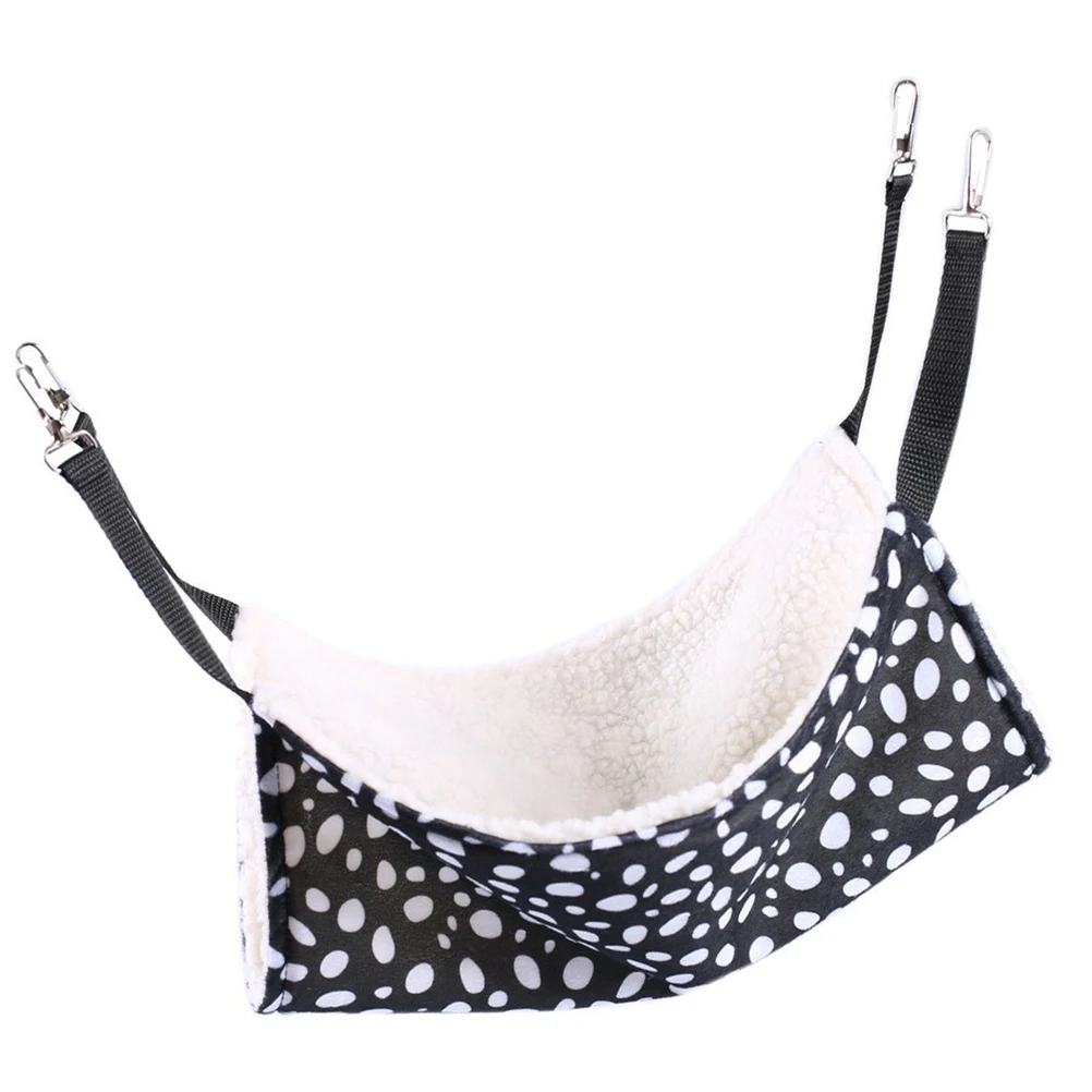 

1pc Cat Hanging Hammock Double Sided Warm Fleece Pet Bed Breathable Cat Sleeping Mat Close-Fitting Moisture Absorption