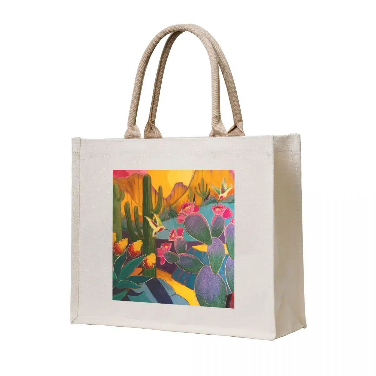 

Abundance of Spring Tote Bag Big bag canvas shopping bag Cloth