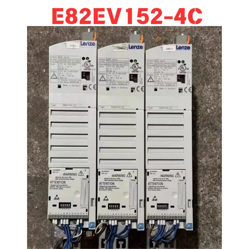 Used E82EV152-4C Frequency converter Functional test OK