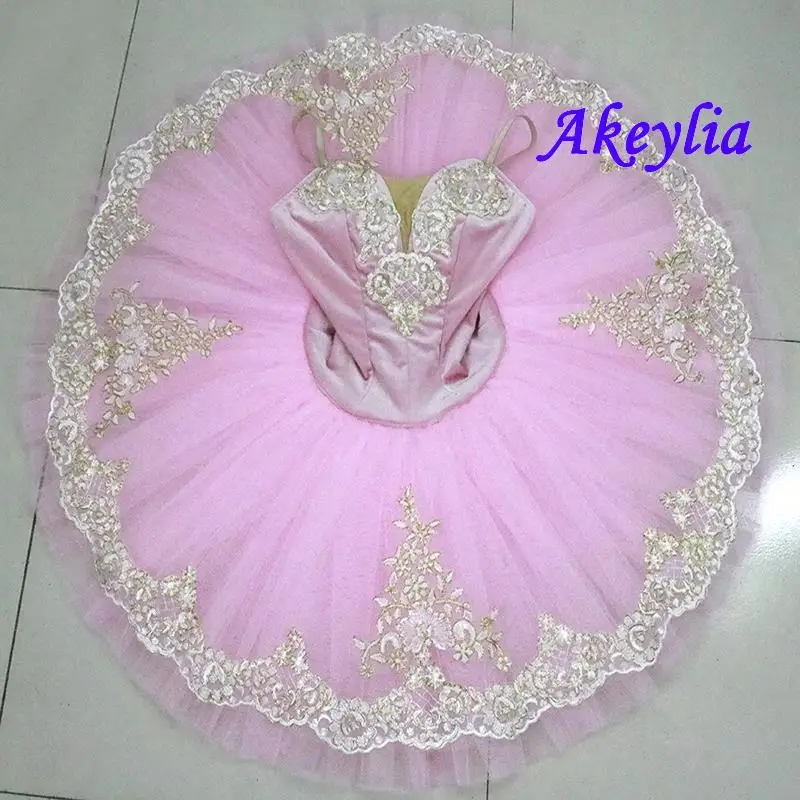 Women Fairy Princess Professional Tutu white Ballet Pancake Costume blue Platter pancake Bellrina purple Tutu for adult 19007