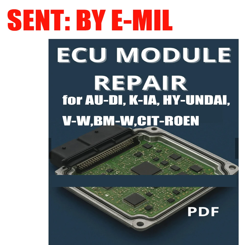 

ECU MODULE REPAIR for KIA for HYUNDAI for BMW for CITROEN Ready-to-use Pinout Module Mapping and Troubleshooting Strategies