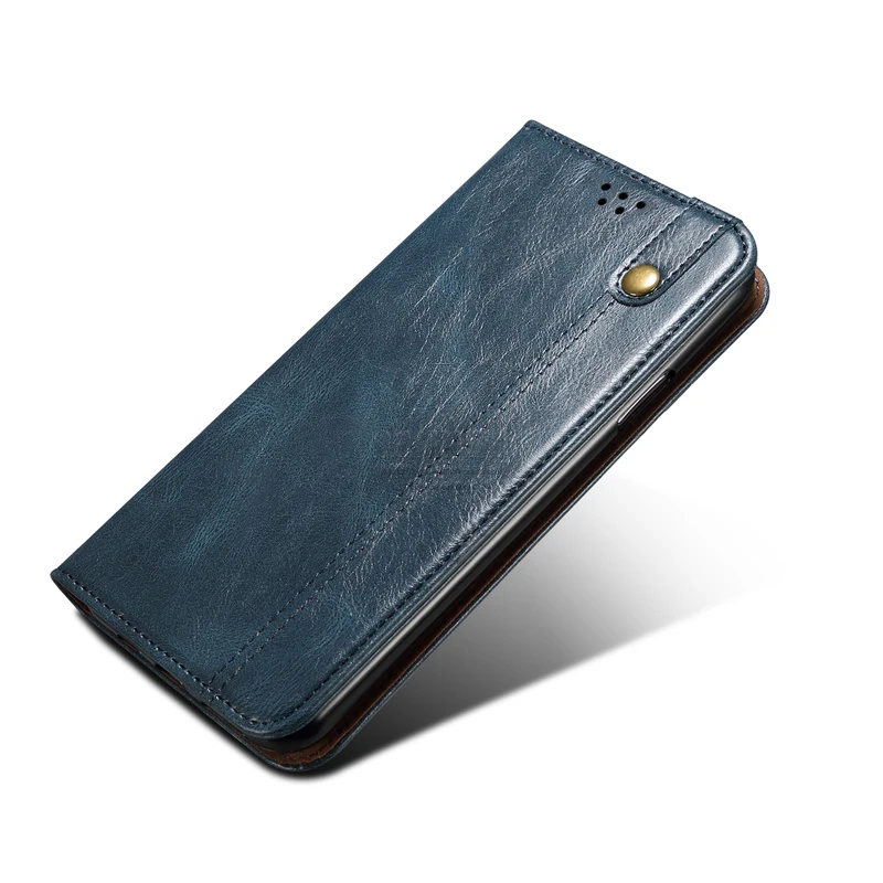 Vintage Leather Flip Cover For Xiaomi Poco X4 Pro 5G Wallet Case Card Stand Magnet Book Cover Luxury Casual Phone Fundas