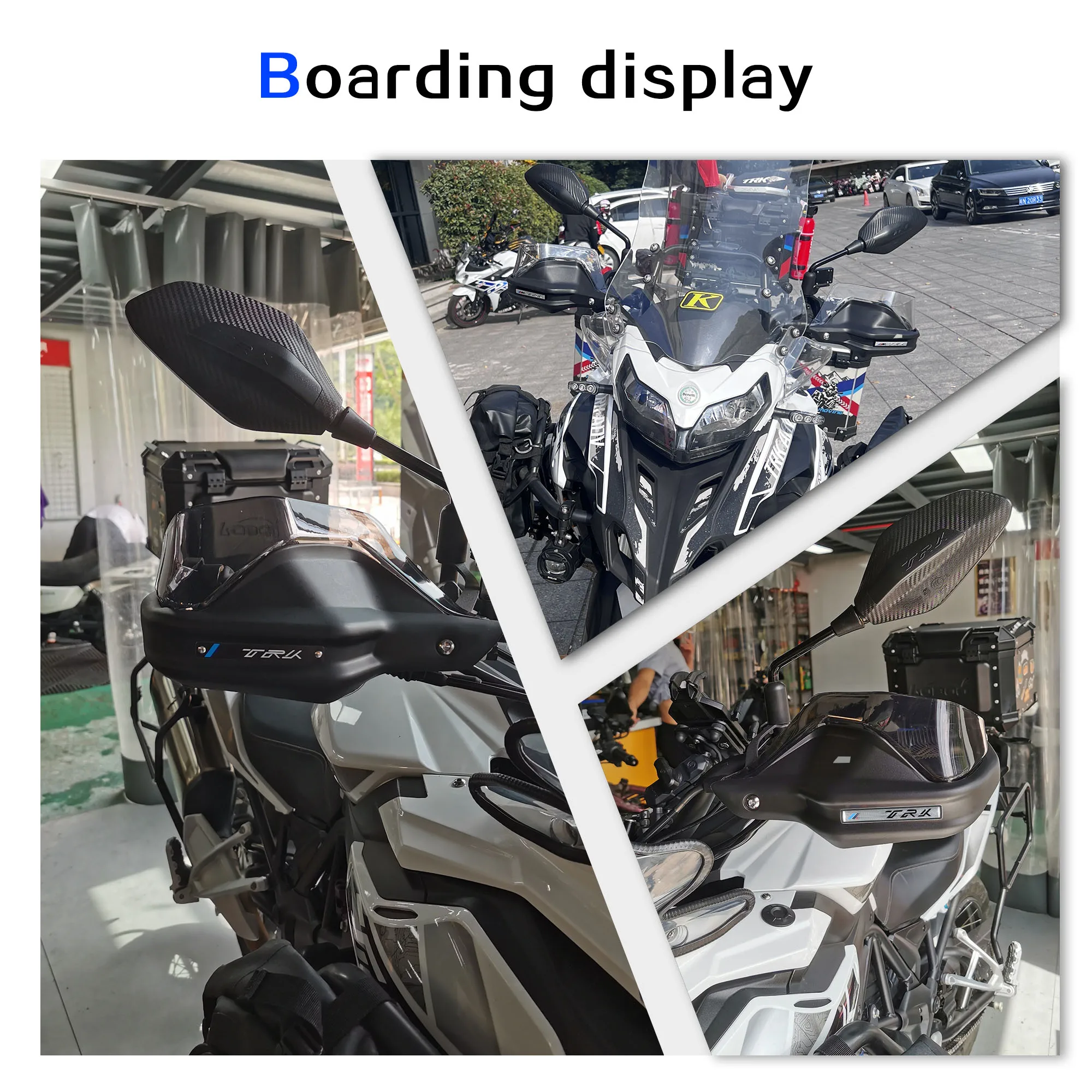 For Benelli TRK502X TRK251 TRK 251 Dedicated Hand Guard Motorcycle Handguards Handlebar Guards Windshield