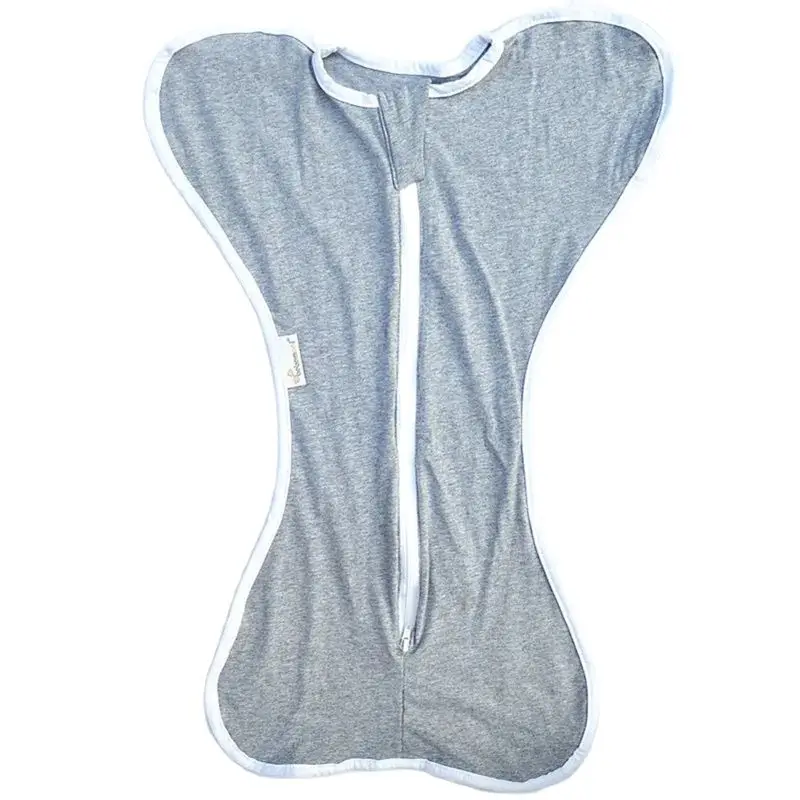Saco de dormir para bebé, manta envolvente, saco de dormir infantil, algodón, 3-14kg, 4 tamaños, gris, rosa, azul, blanco, 0 a 24m