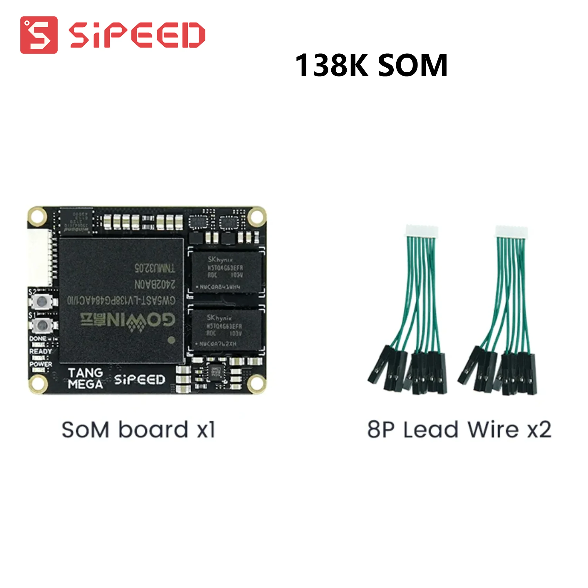 Sipeed Tang Mega 138K Dock Development Board GOWIN GW5AST RISCV FPGA Premier Affordable High-Capacity FPGA Development Kit