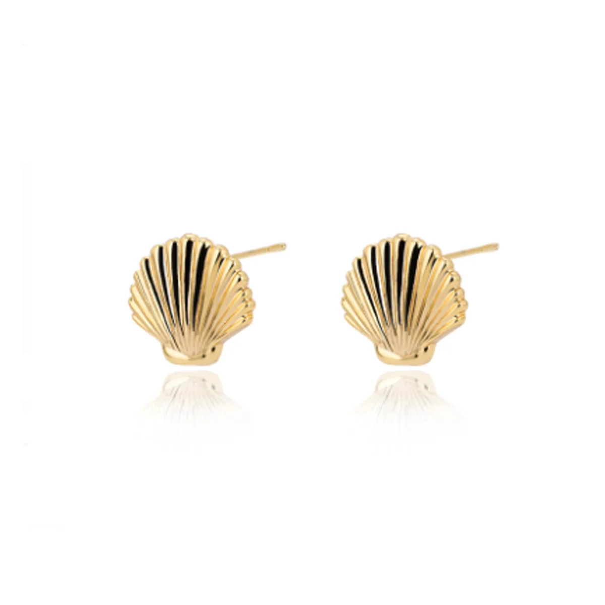 Fashion Black Horn Earrings For Women Hip-hop Acrylic Ear Stud Stainless Steel Anti-Allergies Earrings Gothic Spiral Ear Jewelry